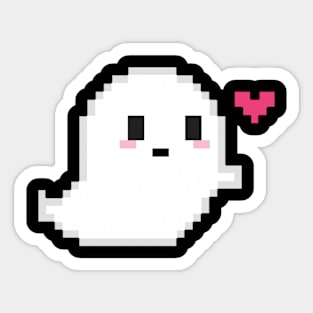 cute ghost Sticker